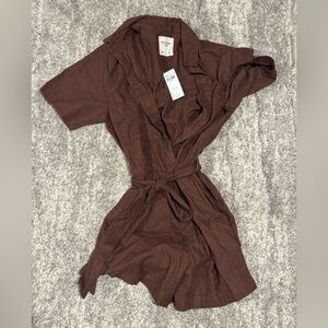 Abercrombie Short Sleeve Romper NWT